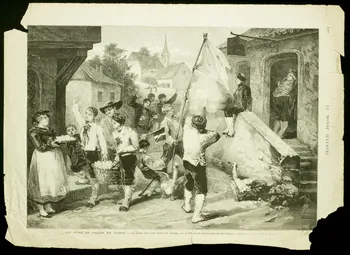 estampe LES FETES DE PAQUES EN ALSACE. 1961.15.23  Photo