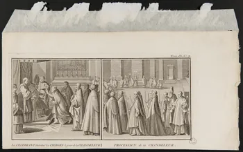 estampe PROCESSION de la CHANDELEUR. 1961.15.7 Photo