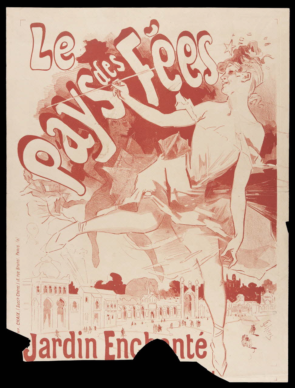 affiche Le  Pays des Fées  Jardin Enchanté 1961.18.36 Photo