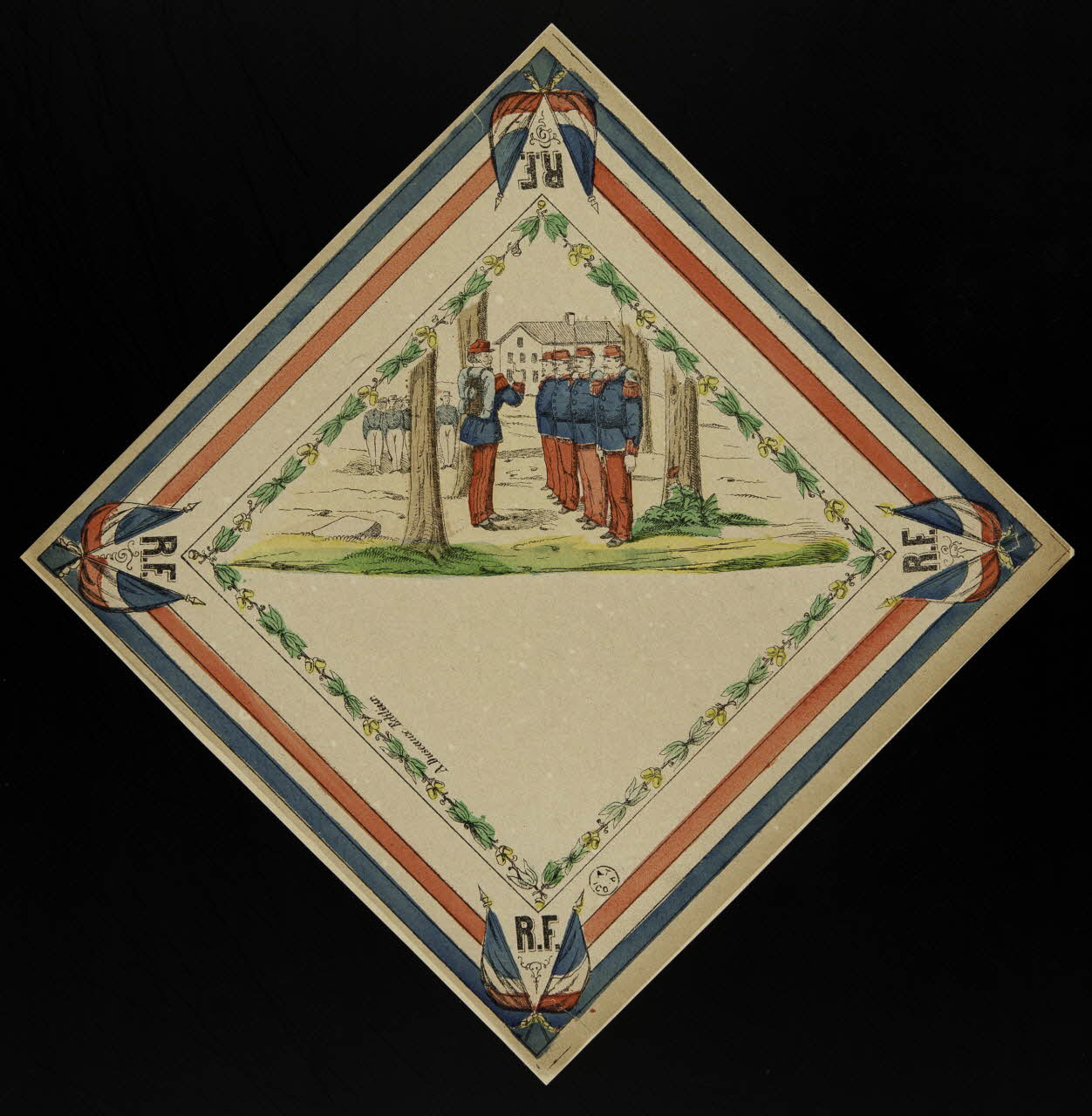 estampe Soldats 1961.20.129 Photo