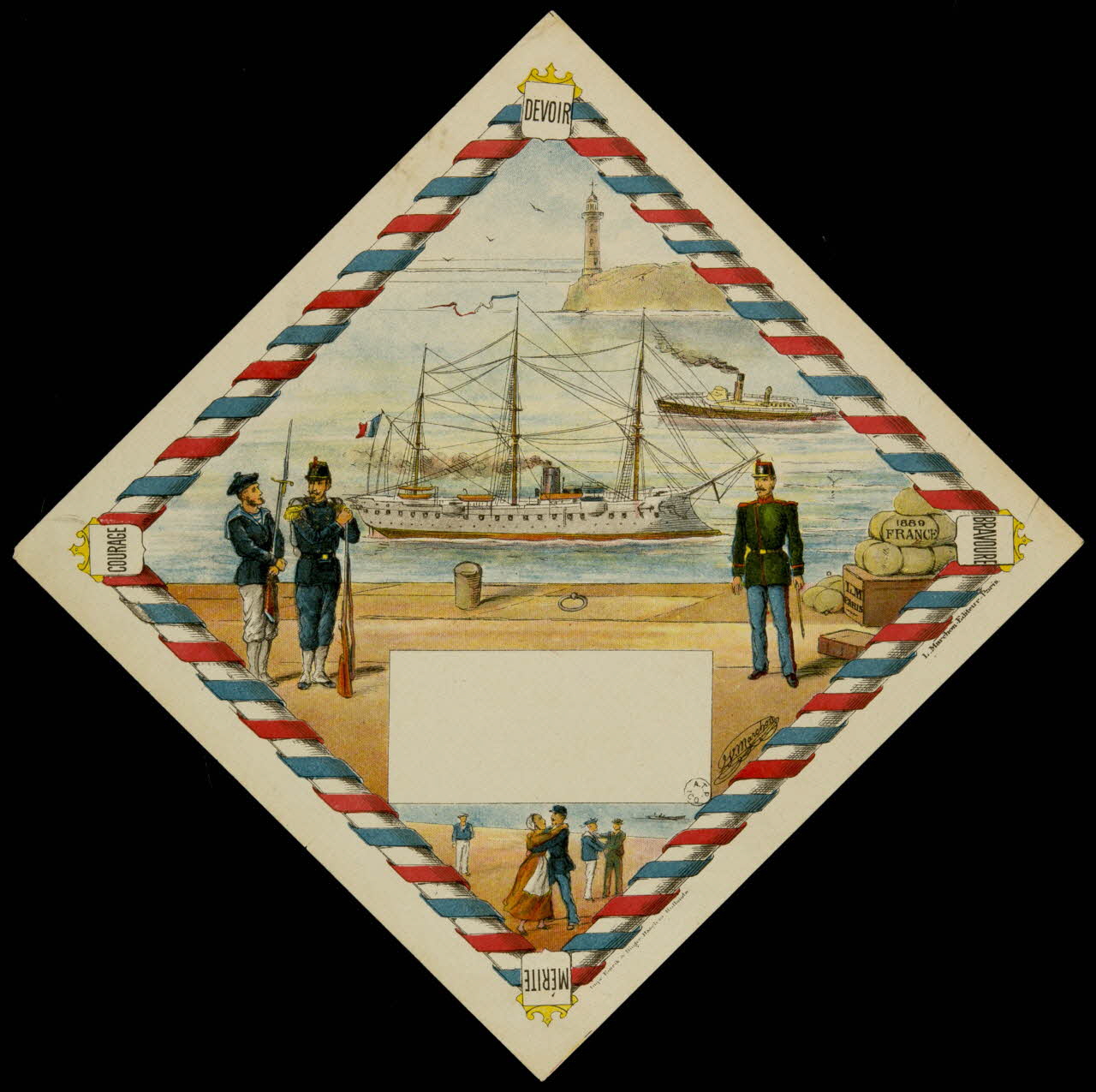 estampe Insigne de conscrit 1961.20.149 Photo