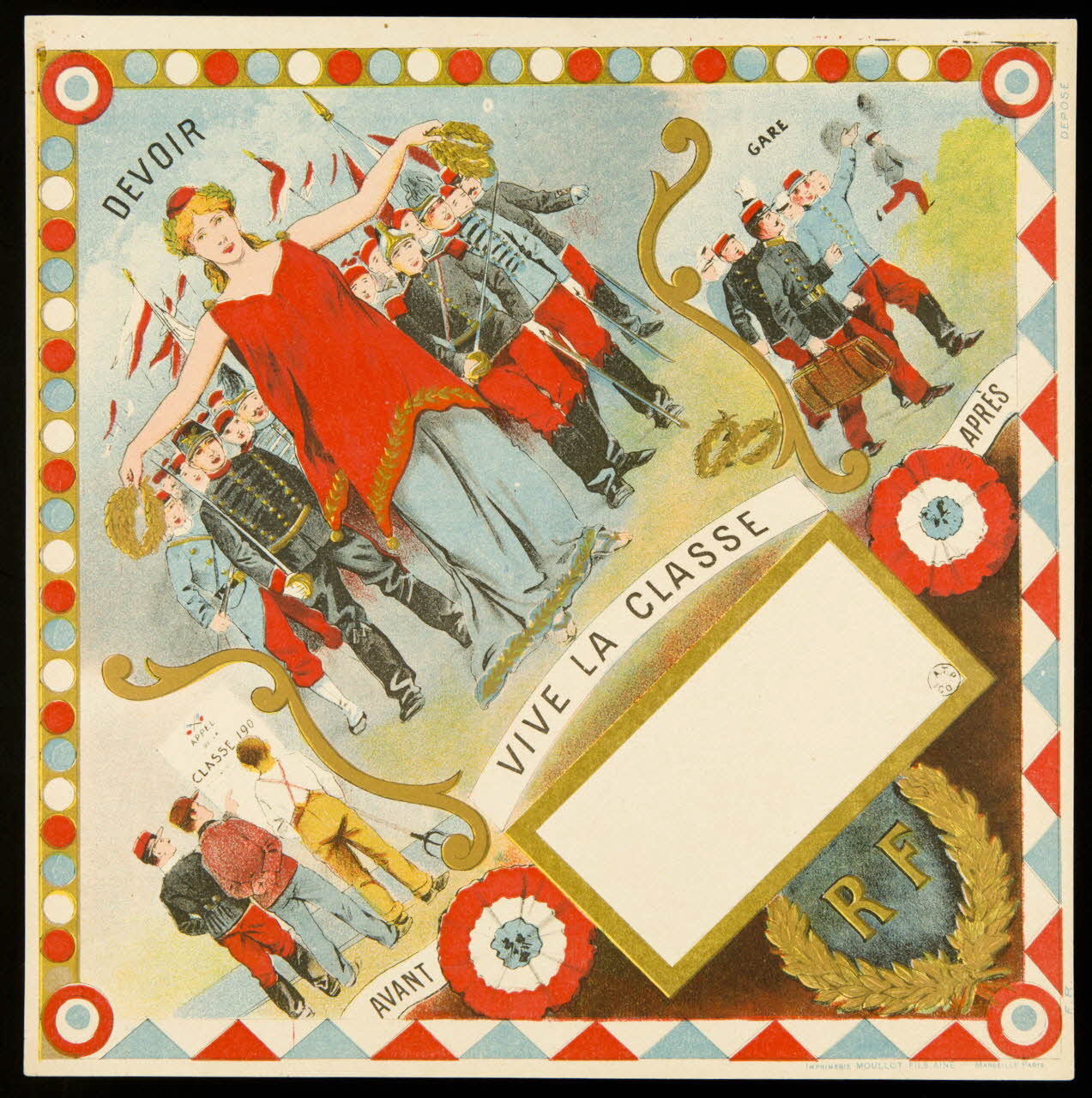 estampe VIVE LA CLASSE 1961.20.167 Photo