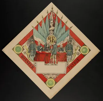 estampe HONNEUR  PATRIE 1961.20.177 Photo
