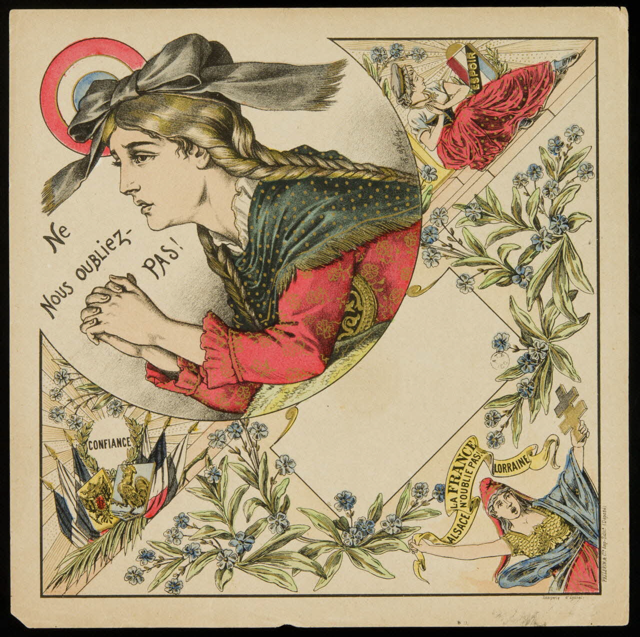 estampe NE  NOUS OUBLIEZ-  PAS ! 1961.20.194 Photo