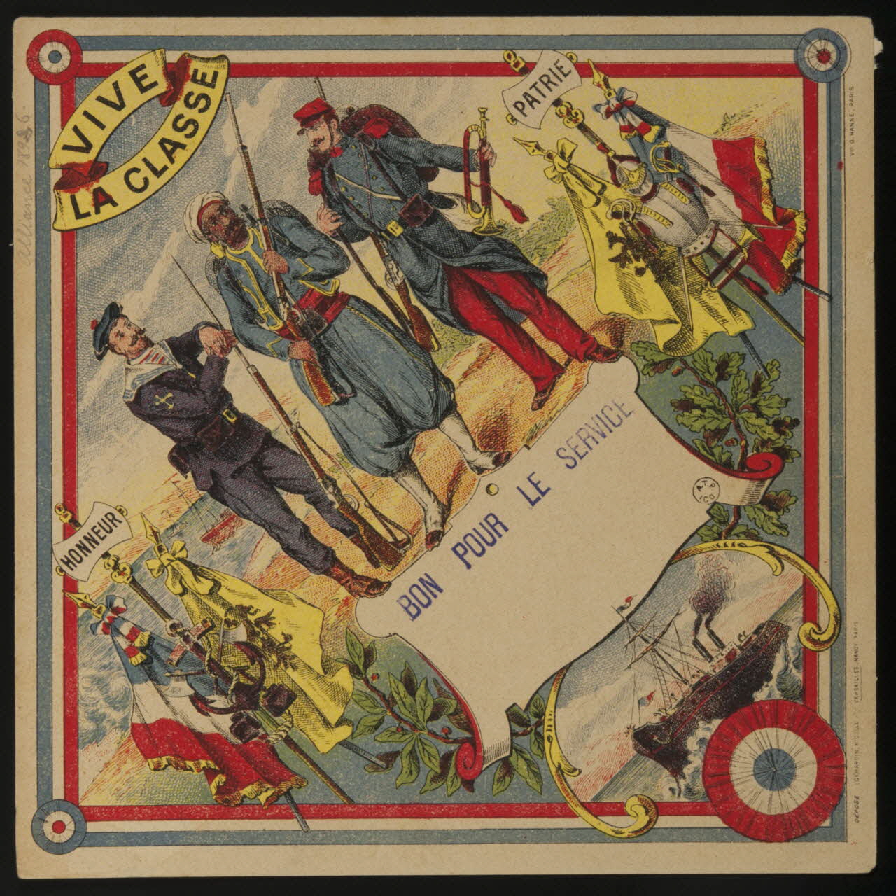 estampe VIVE  LA CLASSE 1961.20.225 Photo