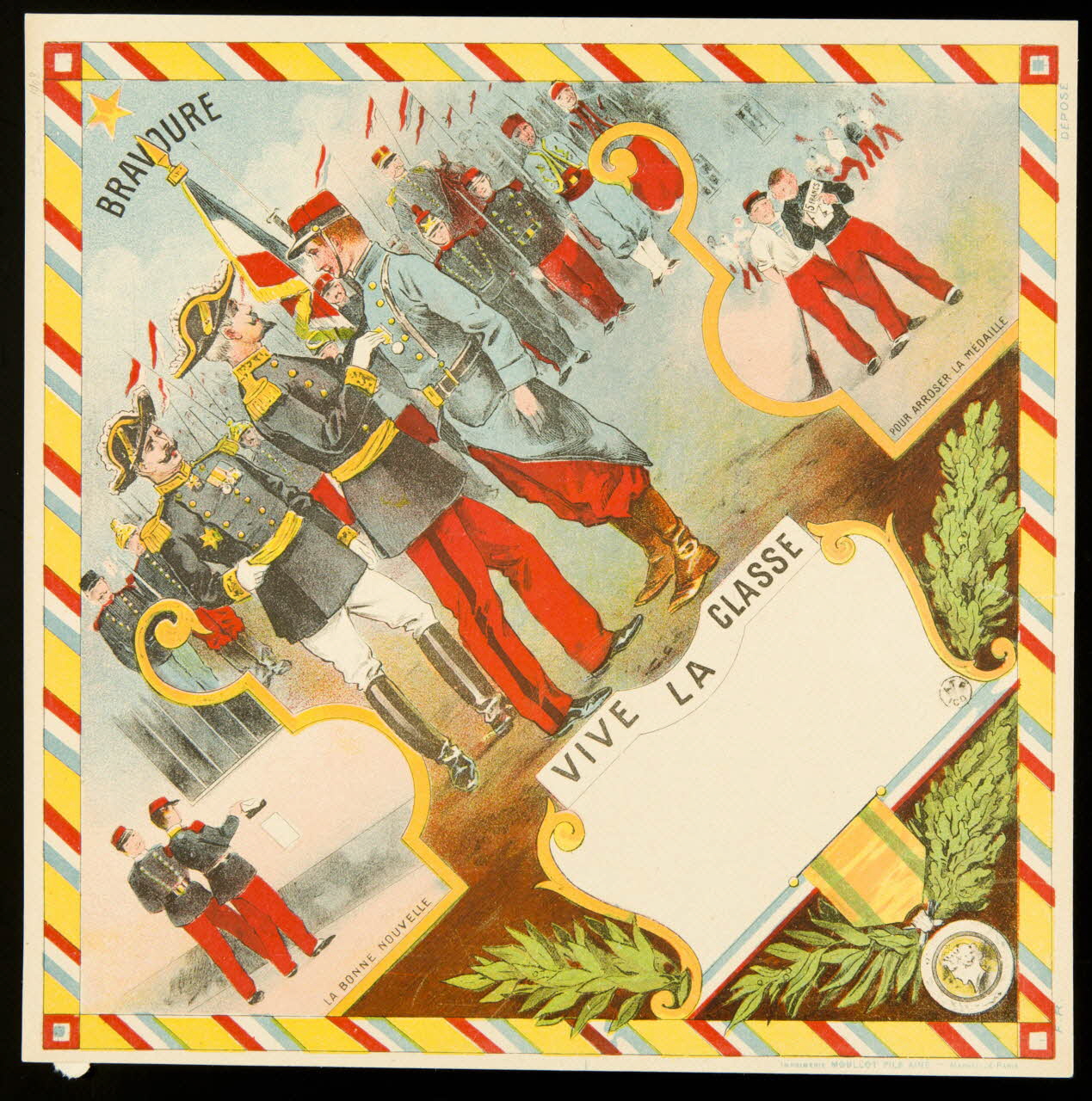 estampe VIVE LA CLASSE 1961.20.281 Photo