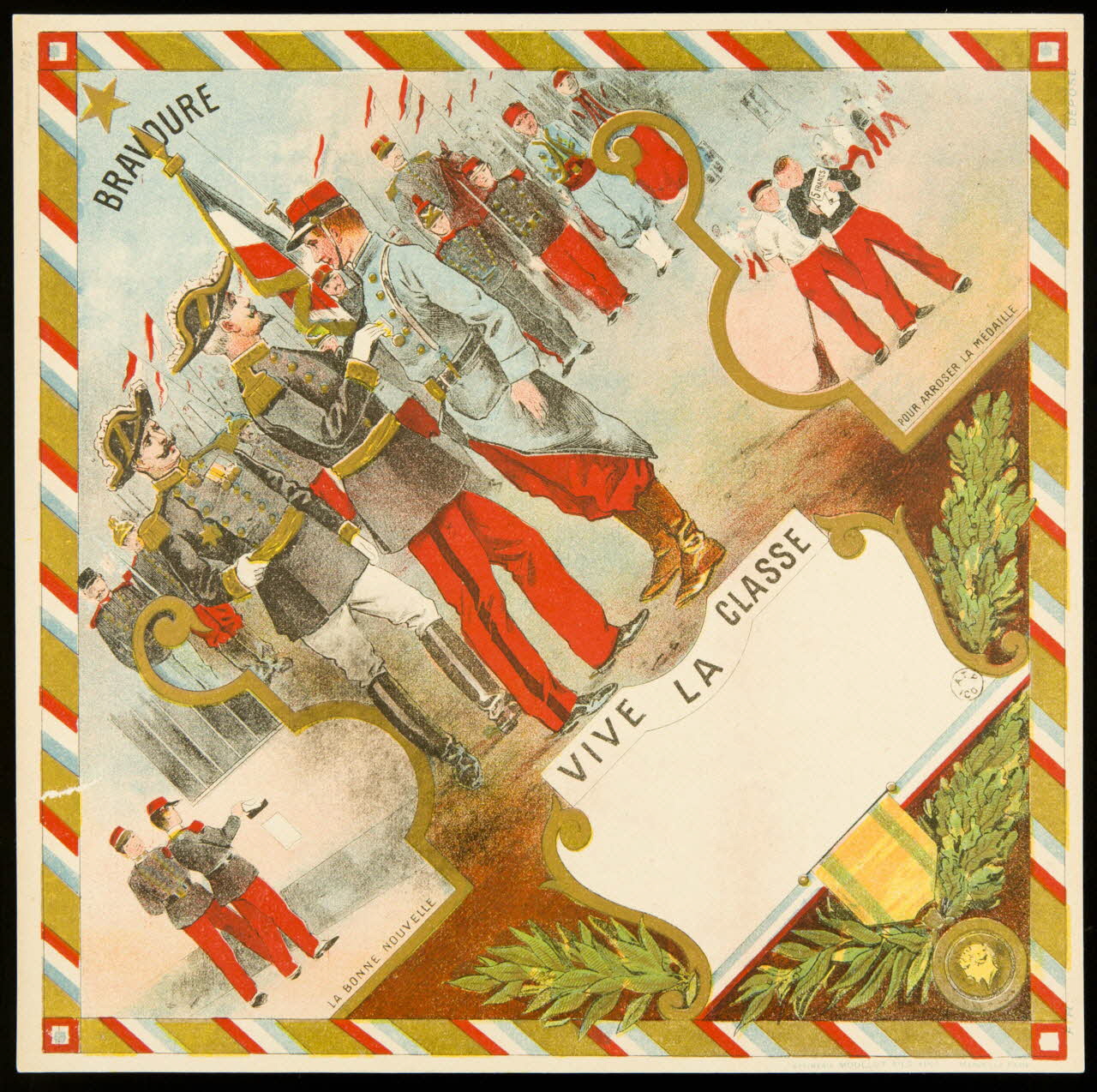 estampe VIVE LA CLASSE 1961.20.282 Photo