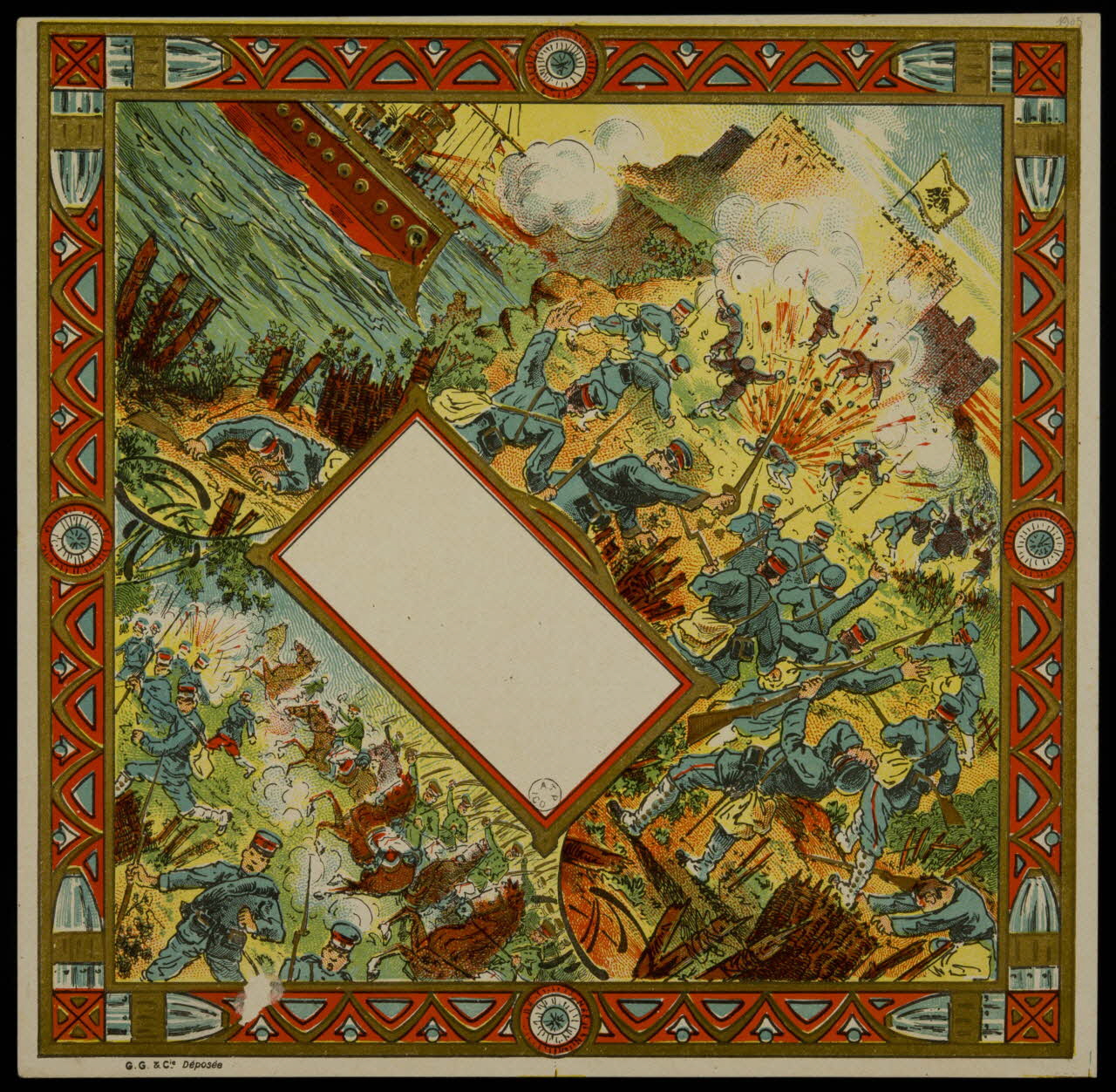 estampe Numéro de conscrit 1961.20.284 Photo