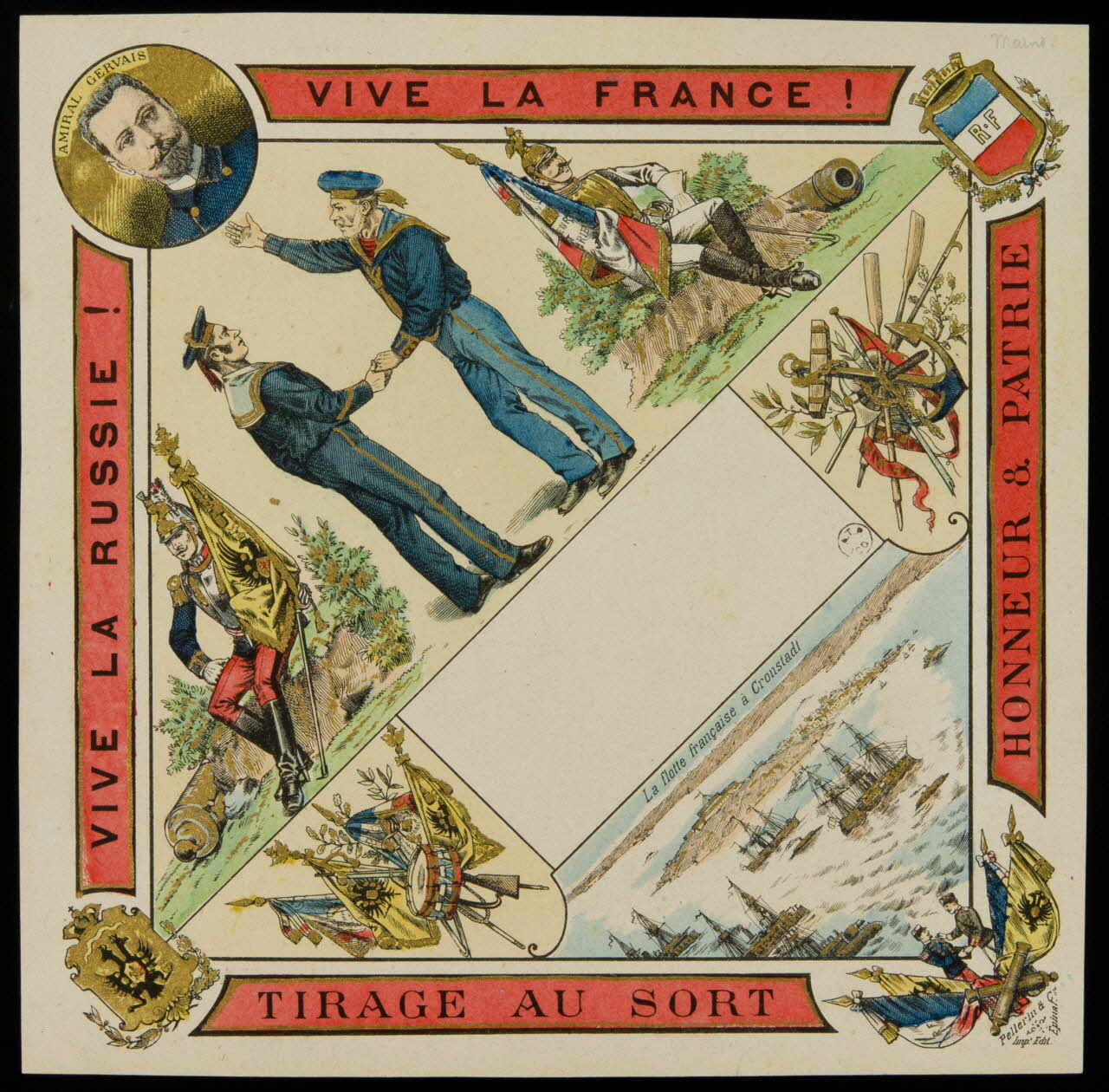 estampe Numéro de conscrit 1961.20.301 Photo