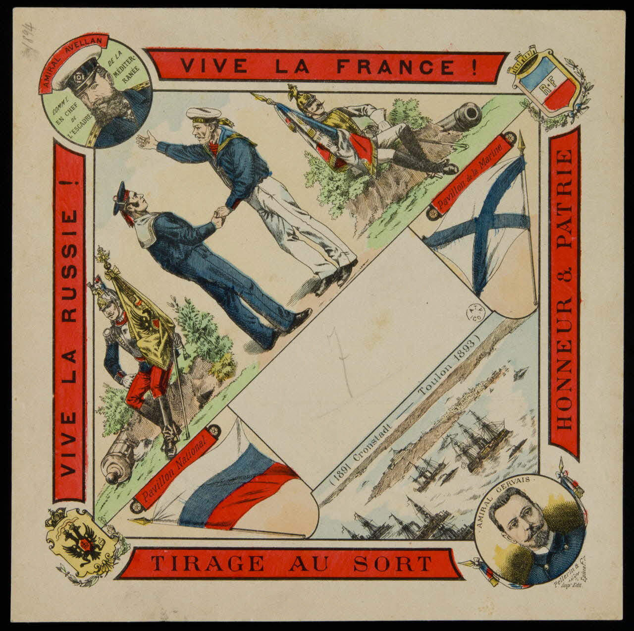 estampe Numéro de conscrit 1961.20.302 Photo