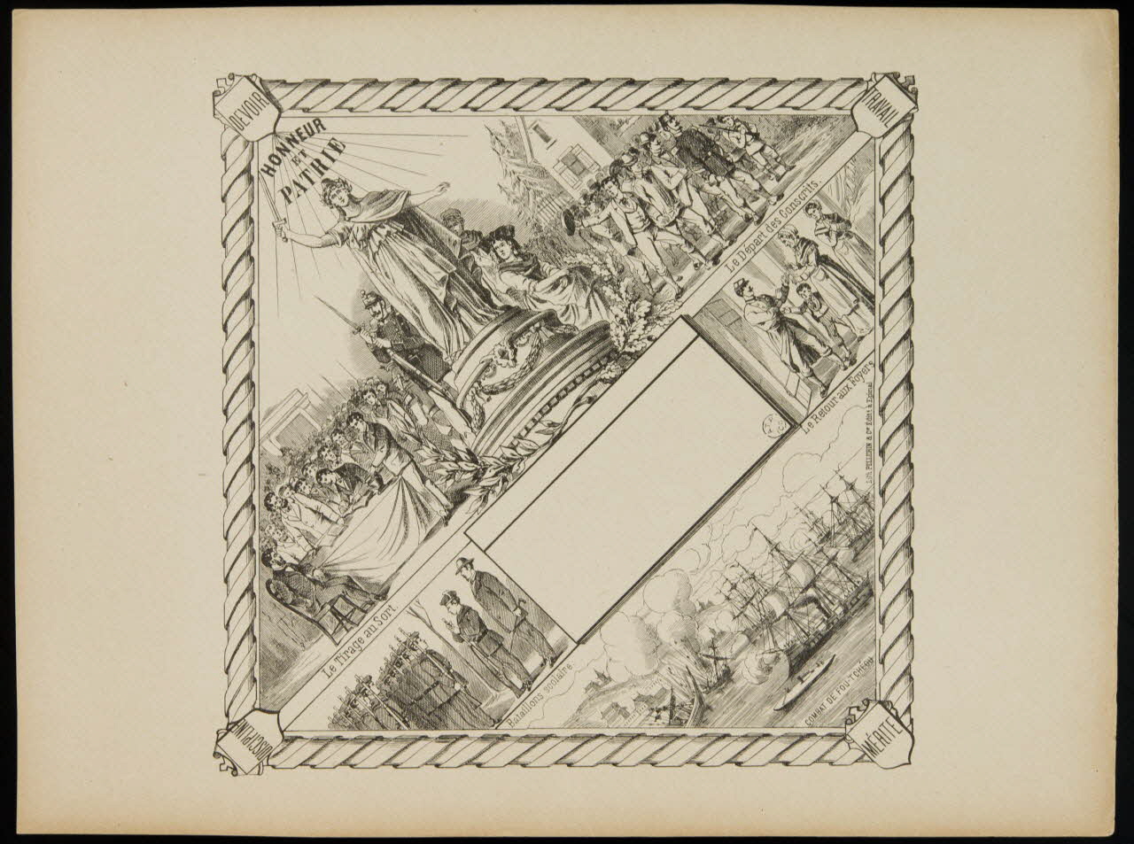 estampe Numéro de conscrit 1961.20.347 Photo