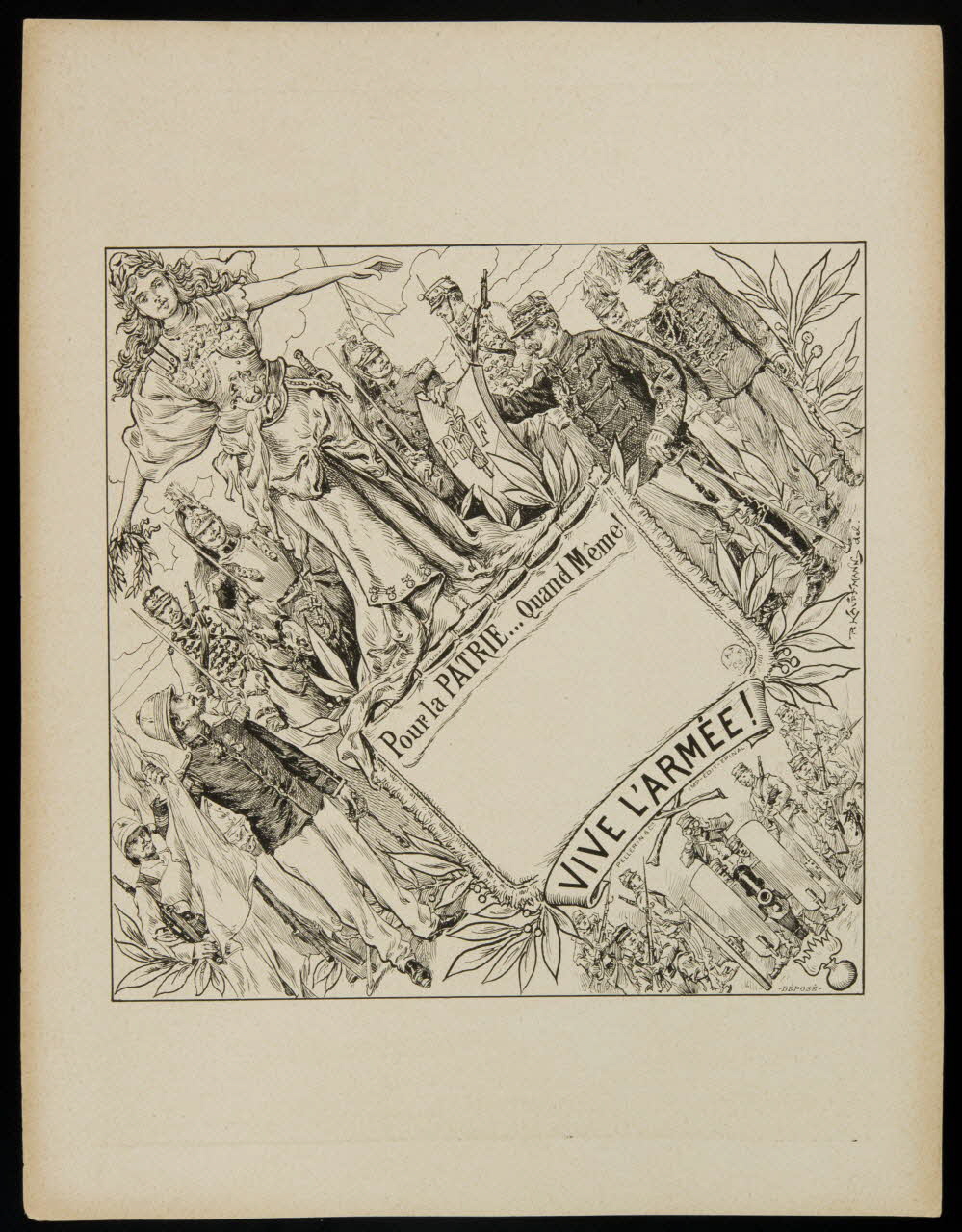 estampe Numéro de conscrit 1961.20.354 Photo