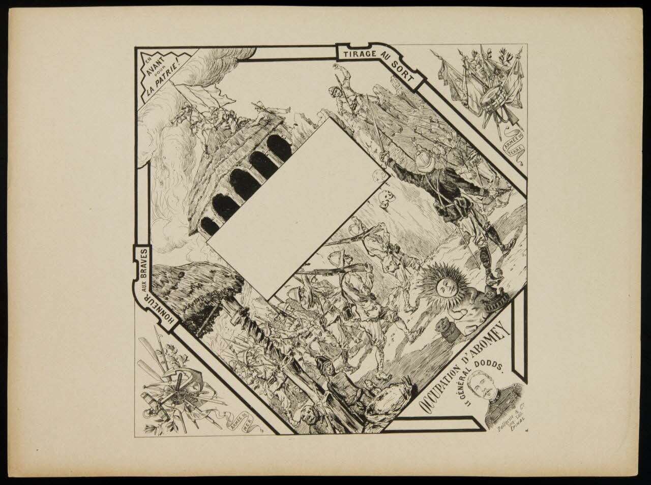 estampe Numéro de conscrit 1961.20.356 Photo