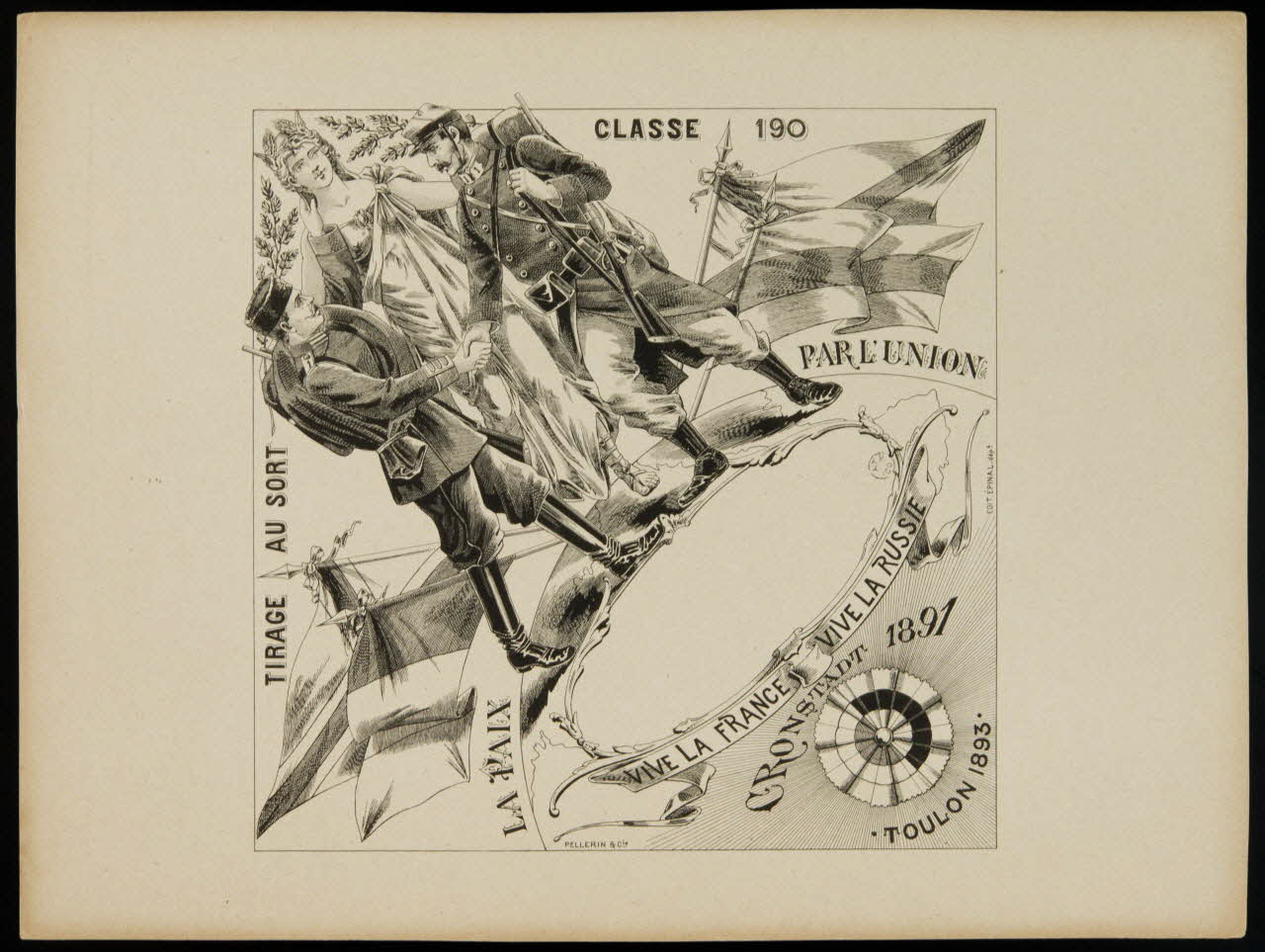 estampe Numéro de conscrit 1961.20.359 Photo