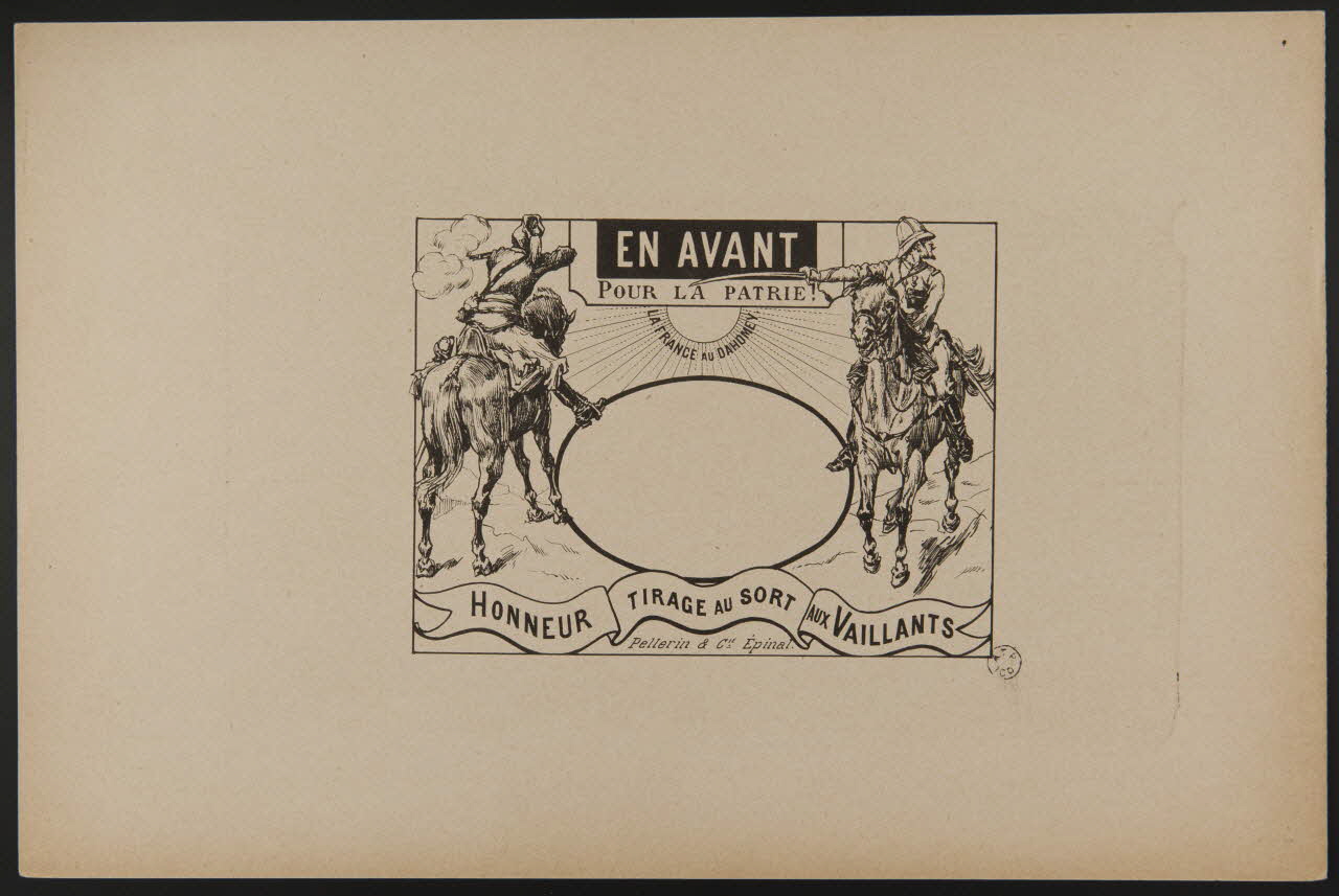 estampe EN AVANT  POUR LA PATRIE ! 1961.20.367 Photo