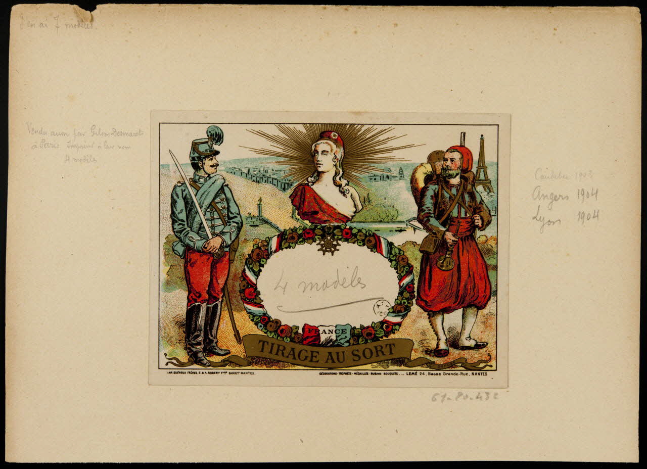 estampe TIRAGE AU SORT 1961.20.432 Photo