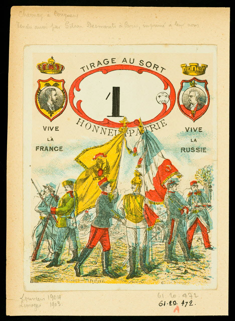 estampe TIRAGE AU SORT 1961.20.472 Photo