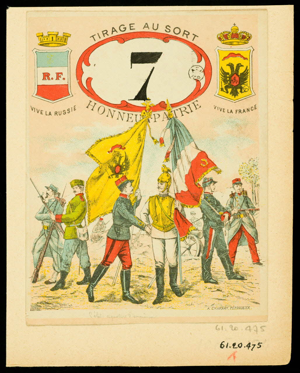 estampe TIRAGE AU SORT 1961.20.475 Photo