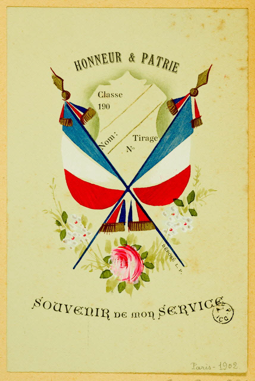 estampe HONNEUR & PATRIE 1961.20.521 Photo