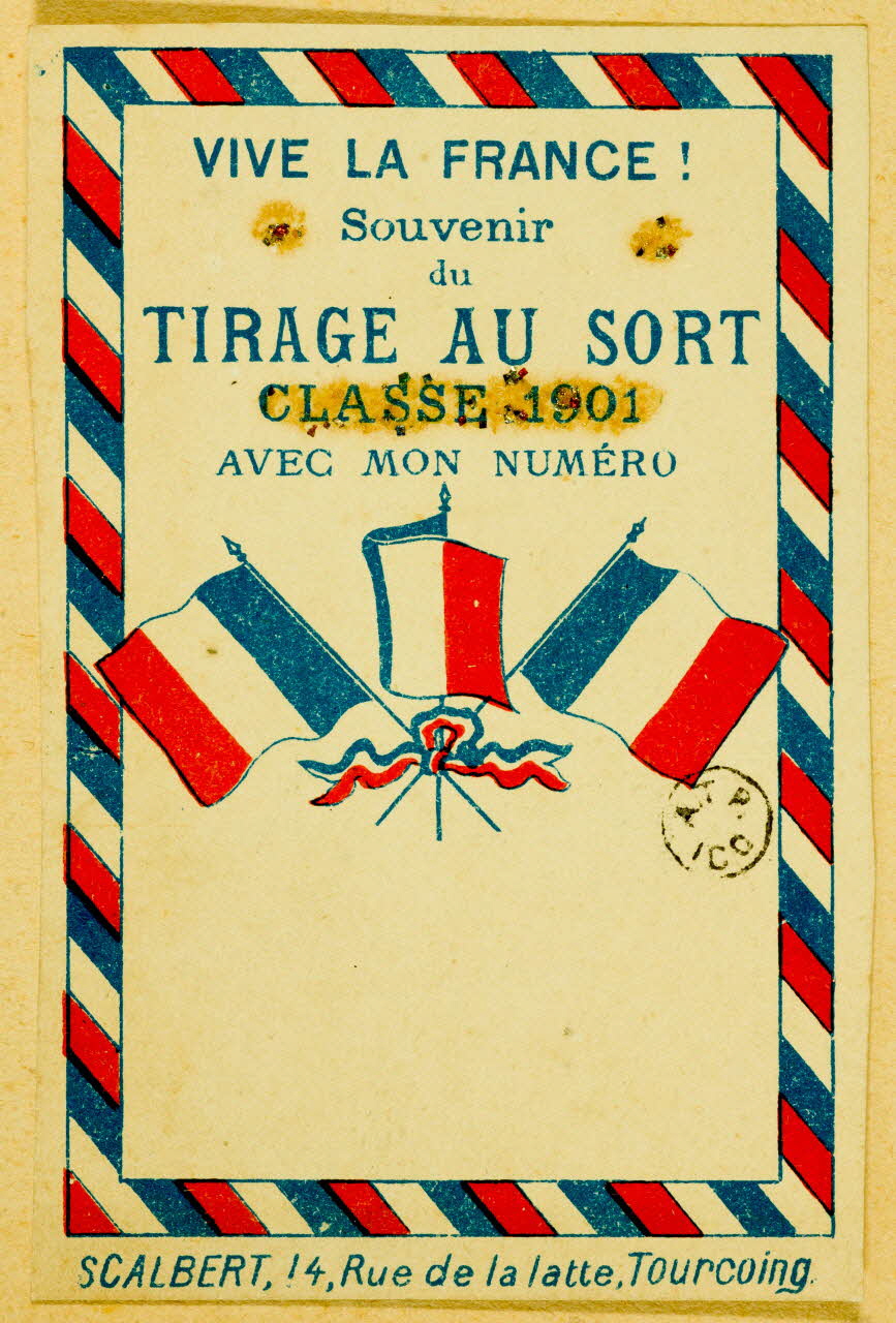 estampe VIVE LA FRANCE 1961.20.523 Photo