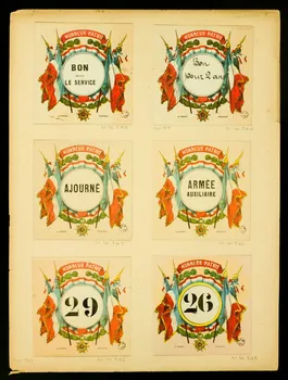 estampe HONNEUR - PATRIE 1961.20.547  Photo