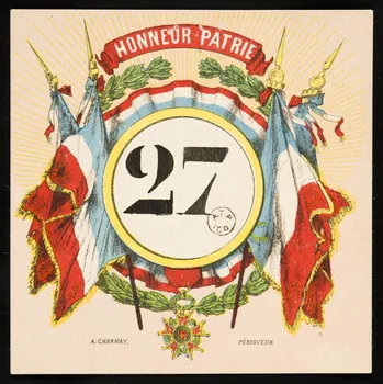 estampe HONNEUR-PATRIE 1961.20.556 Photo