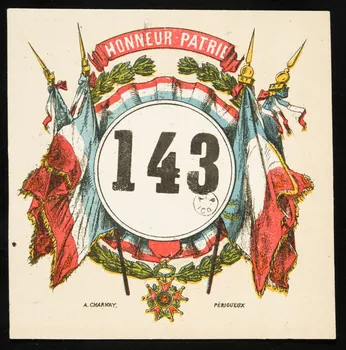 estampe HONNEUR-PATRIE 1961.20.557 Photo