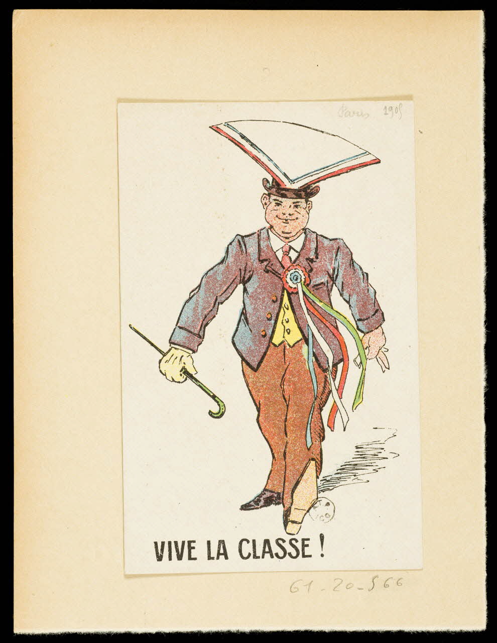 estampe VIVE LA CLASSE! 1961.20.566 Photo