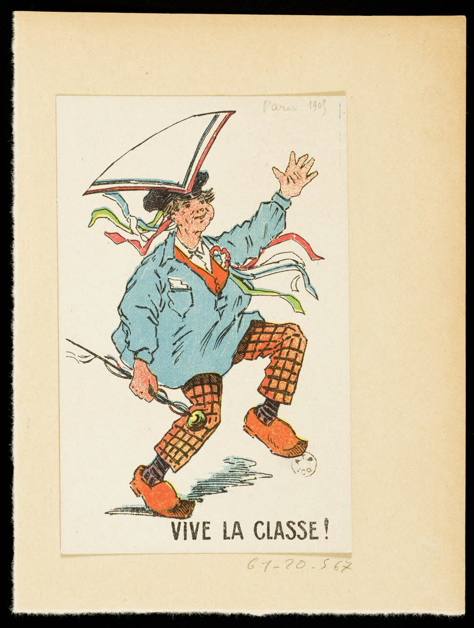estampe VIVE LA CLASSE! 1961.20.567 Photo