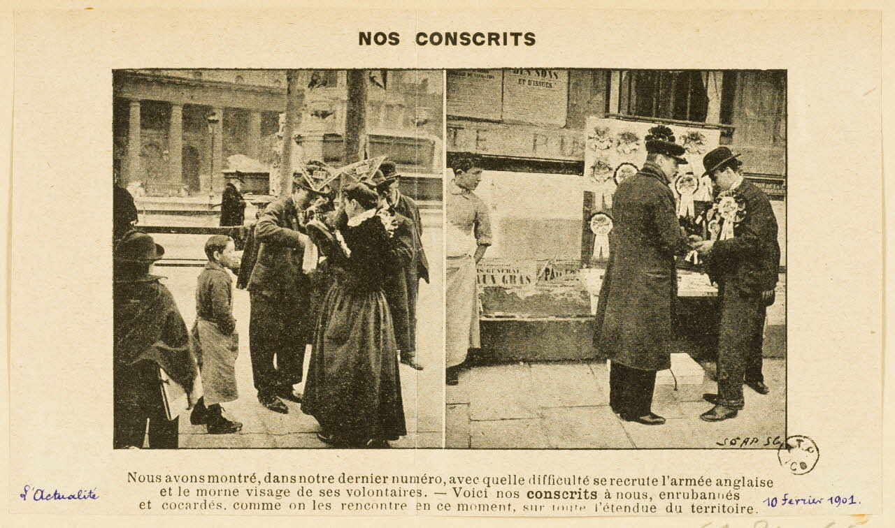 estampe NOS CONSCRITS 1961.20.656 Photo