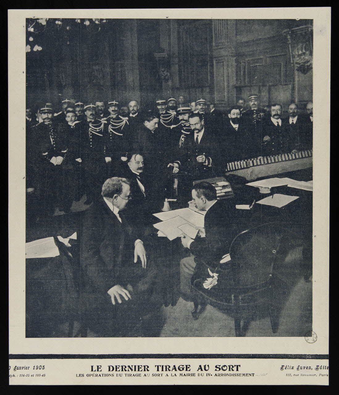 estampe LE DERNIER TIRAGE AU SORT 1961.20.658 Photo