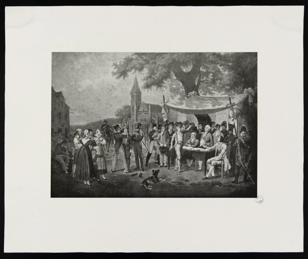 estampe Appel des conscrits 1961.20.661 Photo