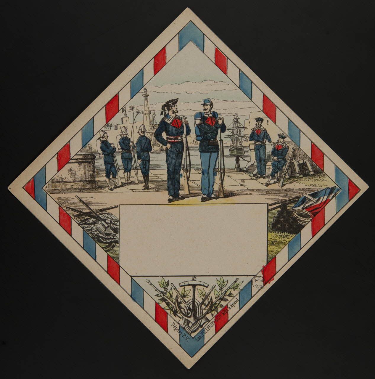 estampe Marins au port 1961.20.81 Photo