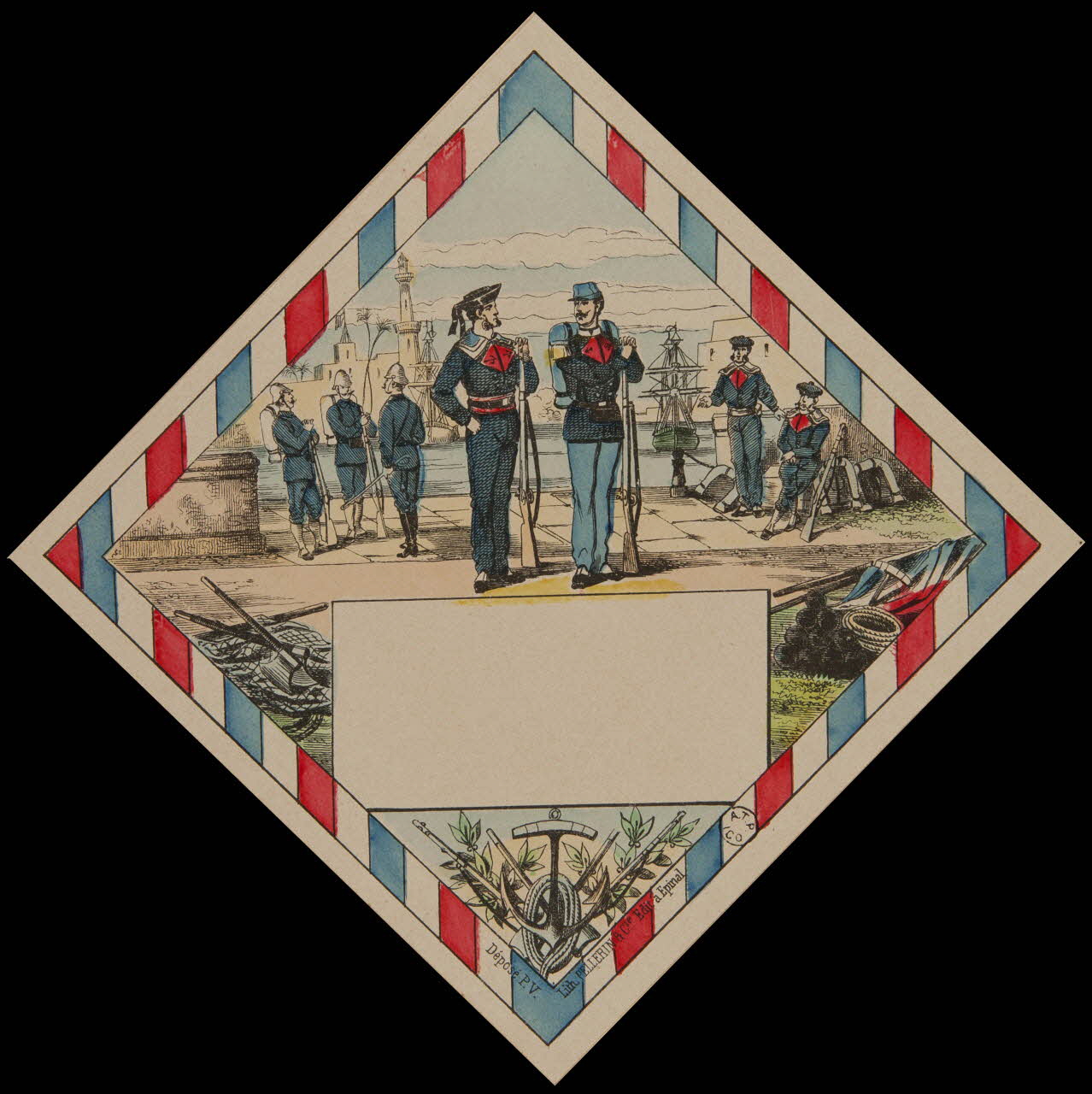 estampe Marins au port 1961.20.83 Photo