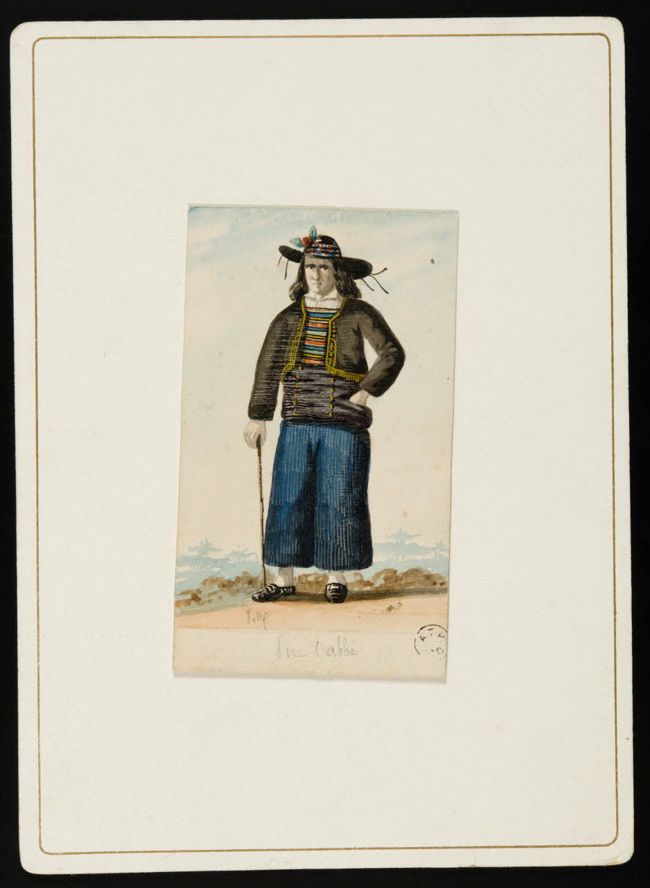 dessin Pont-l'Abbé 1840 1961.28.23 Photo