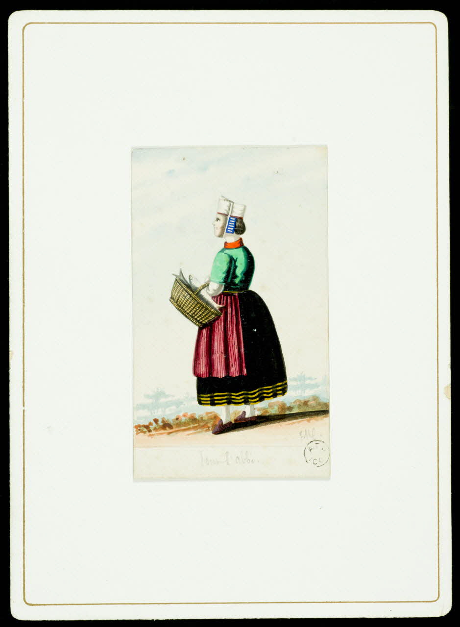 dessin Pont-l'Abbé 1840 1961.28.24 Photo