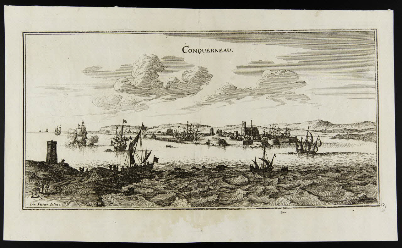 estampe CONQUERNEAU. 1961.51.17 Photo