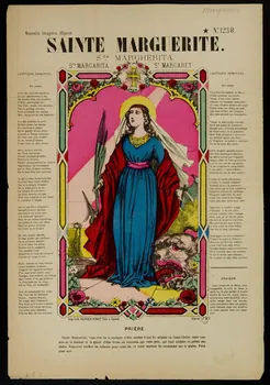 estampe SAINTE MARGUERITE. 1961.66.112 Photo