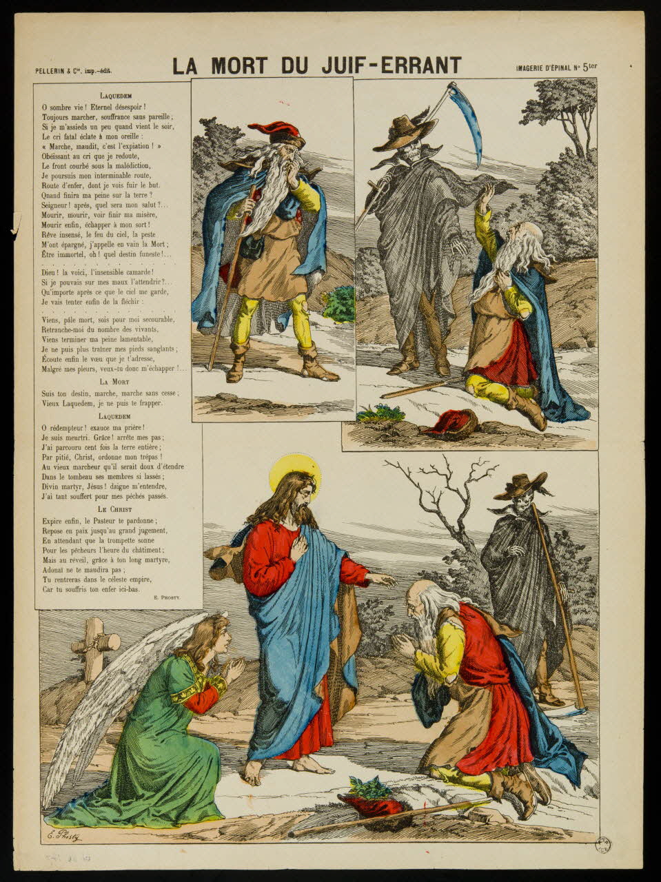 estampe LA MORT DU JUIF-ERRANT 1961.66.147 Photo