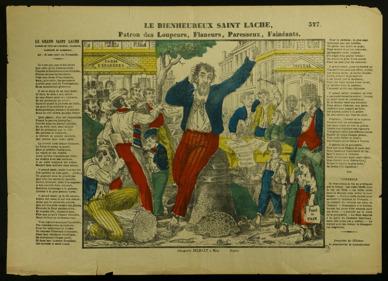 estampe LE BIENHEUREUX SAINT LACHE 1961.66.166 Photo