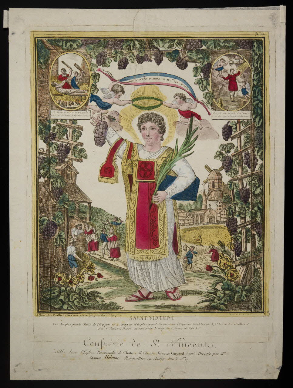 estampe SAINT VINCENT 1961.66.89 Photo