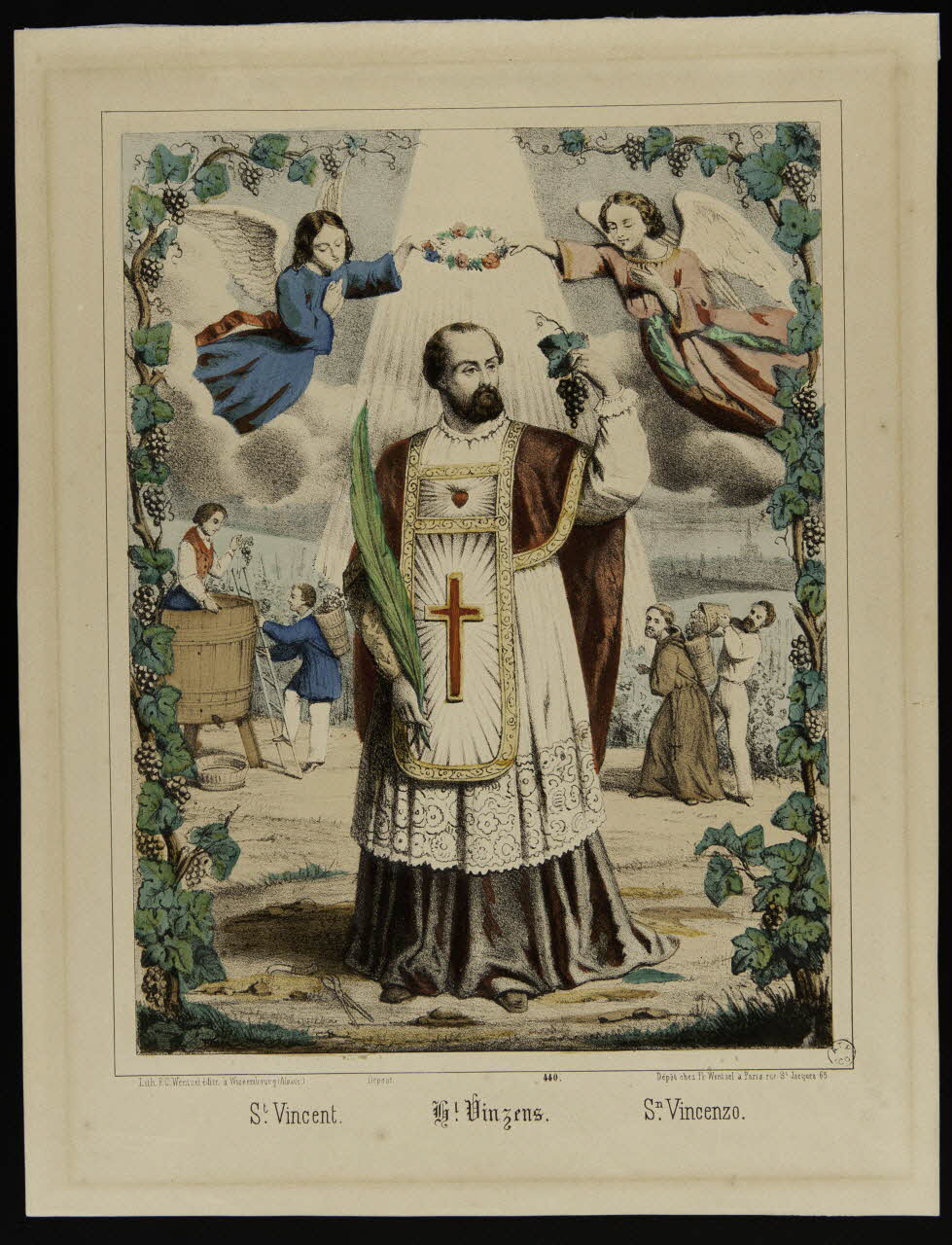 estampe St. Vincent 1961.66.96 Photo