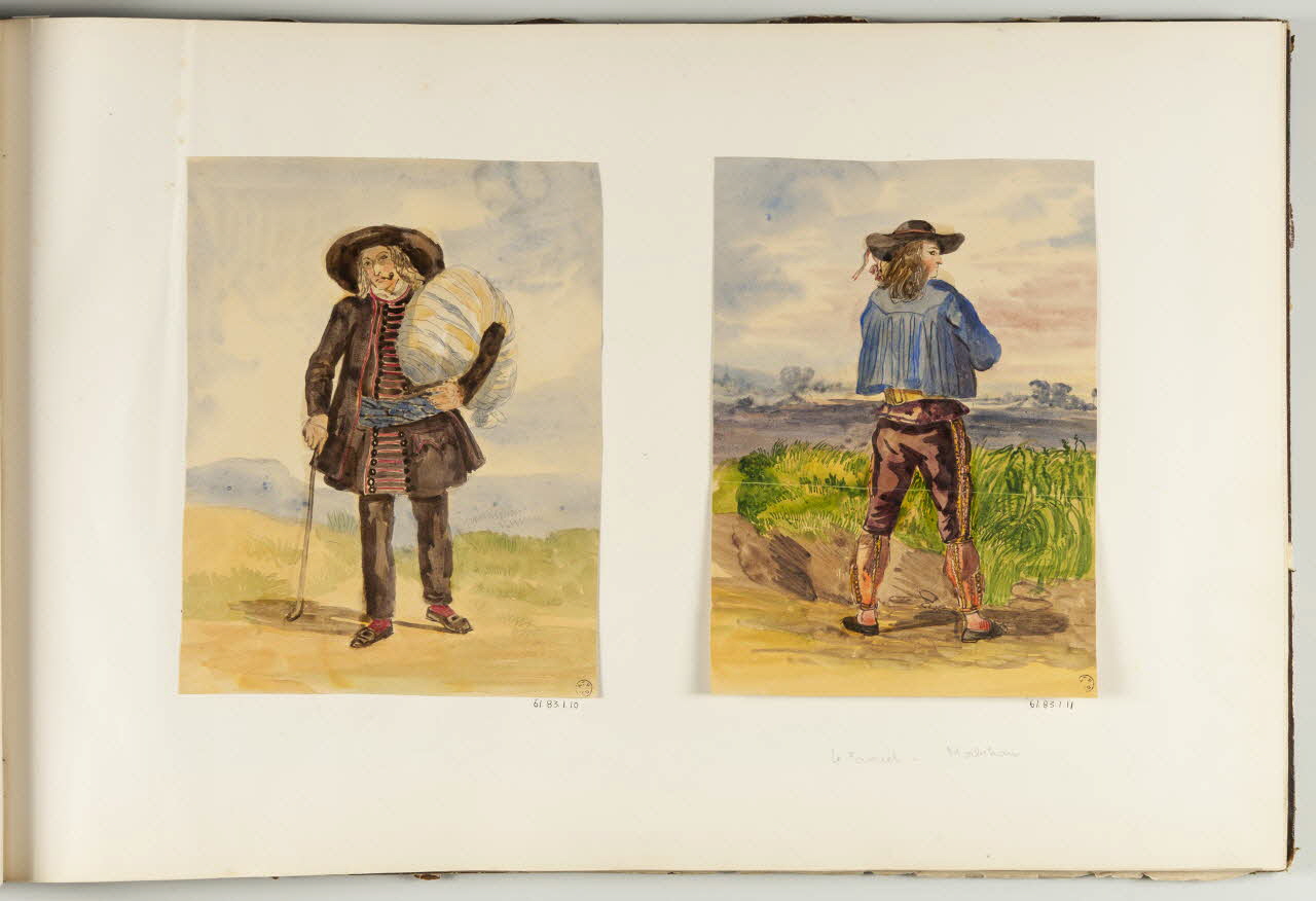 dessin Portrait d'homme 1961.83.1.10 Photo