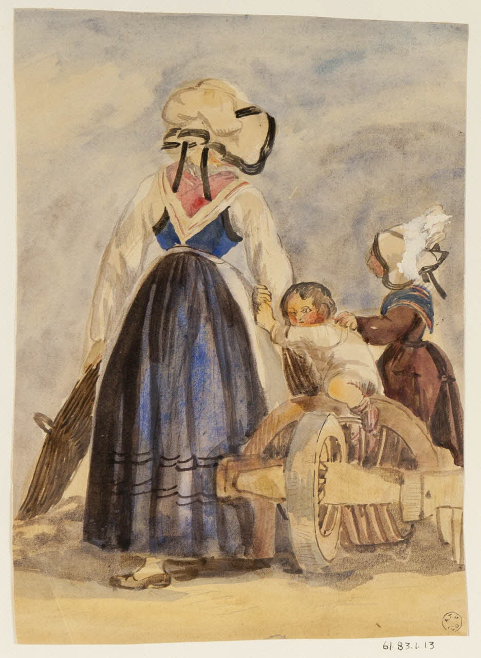 dessin Femme et enfants 1961.83.1.13 Photo