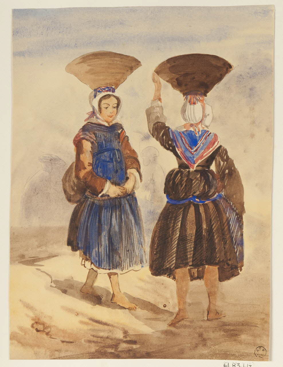 dessin Guérande 1961.83.1.17 Photo