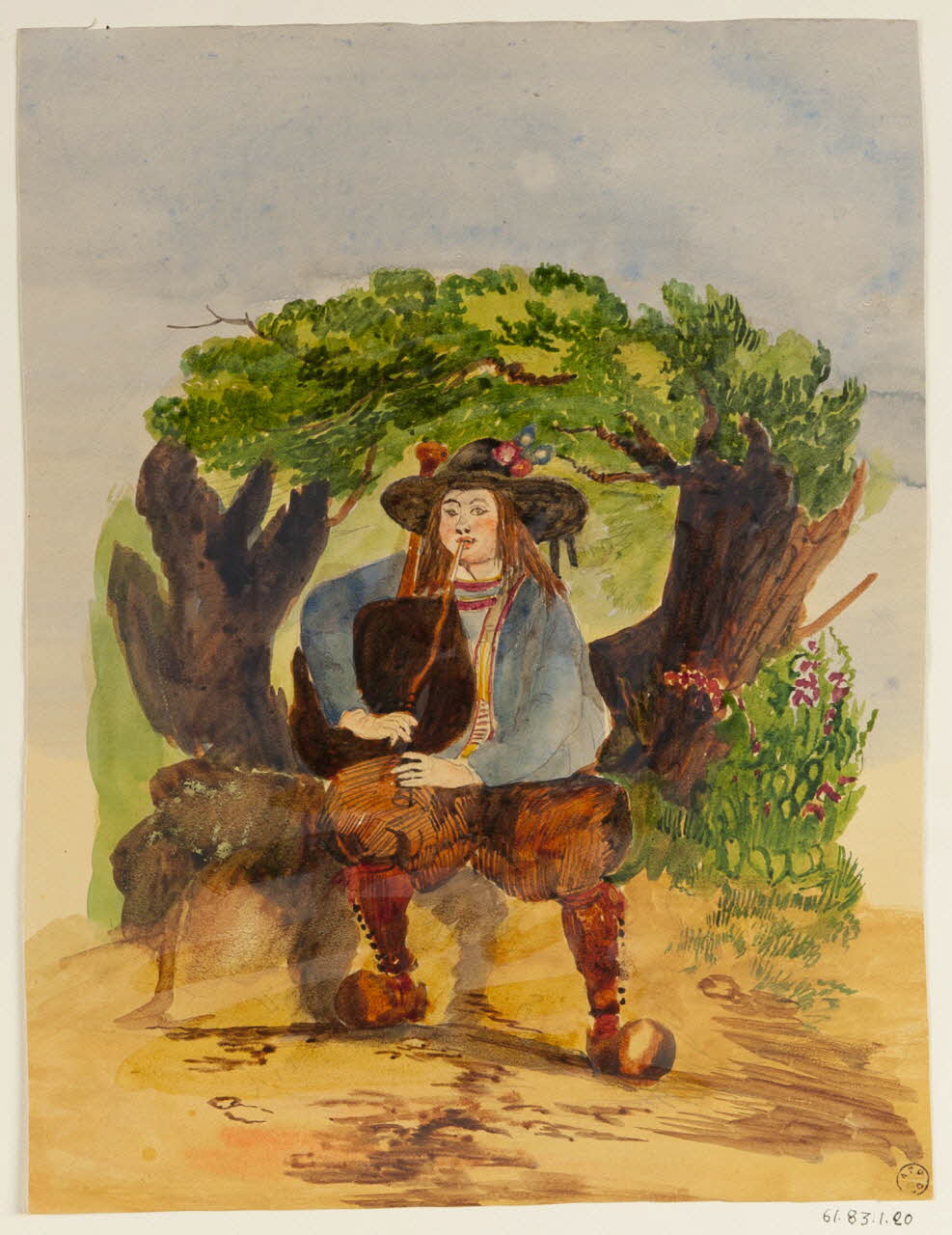 dessin Quimper 1961.83.1.20 Photo