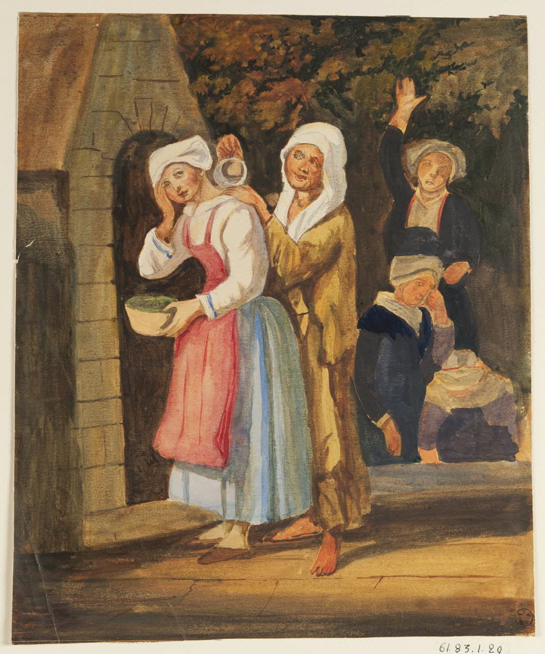 dessin Groupe de femmes 1961.83.1.29 Photo