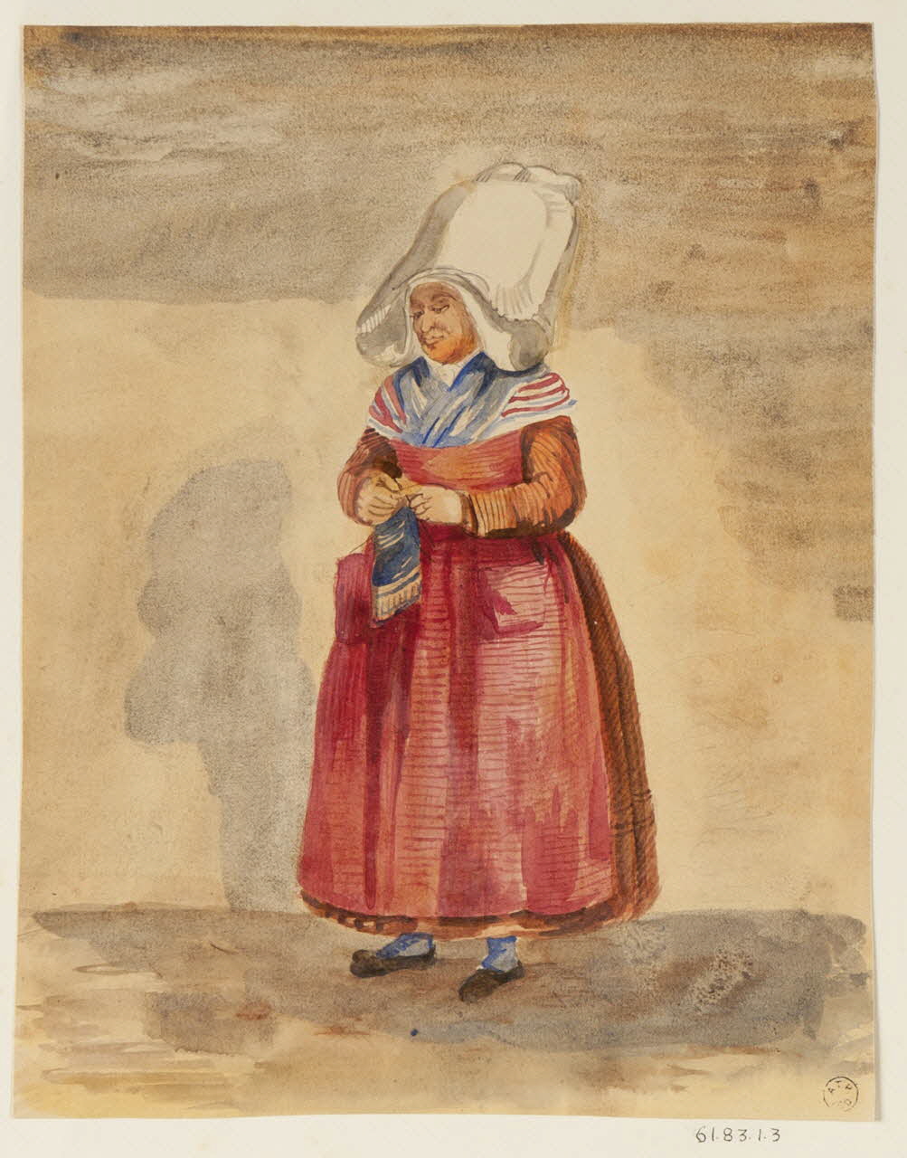 dessin Antrain Ile et Vilaine 1961.83.1.3 Photo