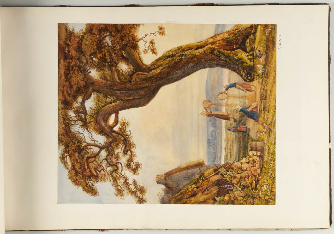 dessin Tamisage de céréales 1961.83.1.32 Photo