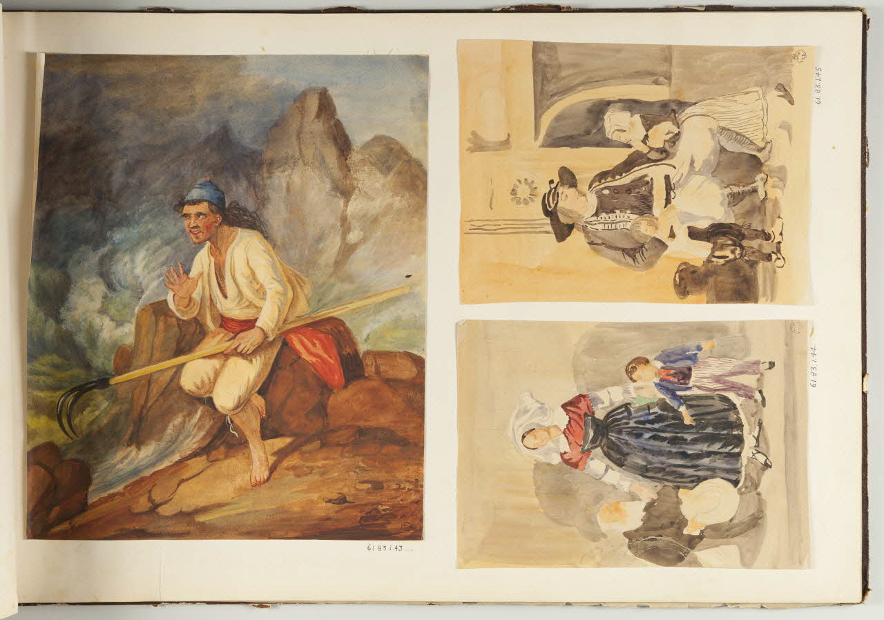 dessin Famille bretonne 1961.83.1.44 Photo